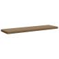 Preview: ARDEBO.de - 1-teiliges Bankkissen VUGHT 100 % Polyester Taupe