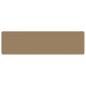 Preview: 1-teiliges Bankkissen VUGHT 100 % Polyester Taupe