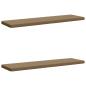 Preview: ARDEBO.de - 2-teilige Bankkissen VUGHT 2 stk. 100 % Polyester Taupe