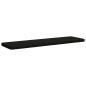 Preview: 2-teilige Bankkissen VUGHT 2 stk. 100 % Polyester Schwarz