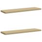 Preview: ARDEBO.de - 2-teilige Bankkissen VUGHT 2 stk. 100 % Polyester Beige