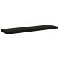 Preview: 2-teilige Bankkissen VUGHT 2 stk. 100 % Polyester Schwarz