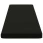Preview: 2-teilige Bankkissen VUGHT 2 stk. 100 % Polyester Schwarz