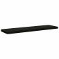 Preview: 2-teilige Bankkissen VUGHT 2 stk. 100 % Polyester Schwarz