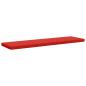 Preview: ARDEBO.de - 1-teiliges Bankkissen VUGHT 100 % Polyester Rot 180 x 50 x 5 cm
