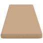 Preview: 1-teiliges Bankkissen VUGHT 100 % Polyester Sand