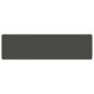Preview: 1-teiliges Bankkissen VUGHT 100 % Polyester Anthrazit