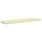 Preview: ARDEBO.de - 1-teiliges Bankkissen VUGHT 100 % Polyester Creme