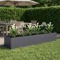 Preview: ARDEBO.de - Garten-Pflanzgefäß Anthrazit 360 x 80 x 60 cm