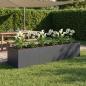 Preview: ARDEBO.de - Garten-Pflanzgefäß Anthrazit 280 x 80 x 60 cm
