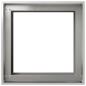 Preview: Garten-Pflanzgefäß Silber 40 x 40 x 60 cm Edelstahl