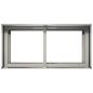 Preview: Garten-Pflanzgefäß Silber 80 x 40 x 60 cm Edelstahl