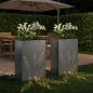 Preview: Garten-Pflanzgefäß 2 Stk. Anthrazit 50 x 30 x 75 cm