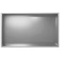 Preview: Garten-Pflanzgefäß Silber 50 x 30 x 75 cm Verzinkter Stahl