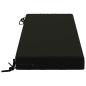 Preview: 2-teilige Bankkissen SOEST 2 stk. 100 % Polyester Schwarz