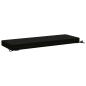 Preview: 2-teilige Bankkissen SOEST 2 stk. 100 % Polyester Schwarz
