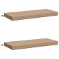 Preview: 2-teilige Bankkissen SOEST 2 stk. 100 % Polyester Sand