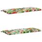 Preview: 2-teilige Bankkissen SOEST 100 % Polyester Mehrfarbig