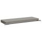 Preview: 2-teilige Bankkissen SOEST 2 stk. 100 % Polyester Grau