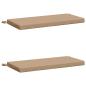 Preview: 2-teilige Bankkissen SOEST 2 stk. 100 % Polyester Sand