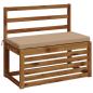 Preview: 2-teilige Bankkissen SOEST 2 stk. 100 % Polyester Sand