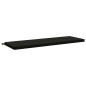Preview: 2-teilige Bankkissen SOEST 2 stk. 100 % Polyester Schwarz