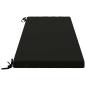 Preview: 2-teilige Bankkissen SOEST 2 stk. 100 % Polyester Schwarz