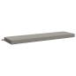 Preview: 2-teilige Bankkissen SOEST 2 stk. 100 % Polyester Grau