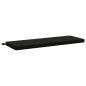 Preview: 2-teilige Bankkissen SOEST 2 stk. 100 % Polyester Schwarz