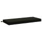 Preview: 2-teilige Bankkissen SOEST 2 stk. 100 % Polyester Schwarz