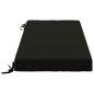 Preview: 2-teilige Bankkissen SOEST 2 stk. 100 % Polyester Schwarz