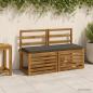 Preview: ARDEBO.de - 2-teilige Bankkissen SOEST 2 stk. 100 % Polyester Anthrazit