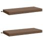 Preview: 2-teilige Bankkissen SOEST 2 stk. 100 % Polyester Taupe
