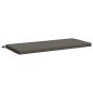 Preview: 2-teilige Bankkissen SOEST 2 stk. 100 % Polyester Grau