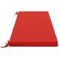 Preview: 2-teilige Bankkissen SOEST 2 stk. 100 % Polyester Rot