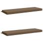 Preview: 2-teilige Bankkissen SOEST 2 stk. 100 % Polyester Taupe