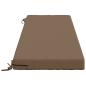 Preview: 2-teilige Bankkissen SOEST 2 stk. 100 % Polyester Taupe
