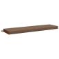 Preview: Bankkissen SOEST 2 stk. 100 % Polyester Taupe 140 x 40 x 8 cm
