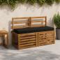 Preview: ARDEBO.de - 2-teilige Bankkissen SOEST 2 stk. 100 % Polyester Schwarz