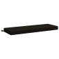 Preview: 2-teilige Bankkissen SOEST 2 stk. 100 % Polyester Schwarz