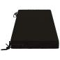 Preview: 2-teilige Bankkissen SOEST 2 stk. 100 % Polyester Schwarz