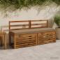 Preview: ARDEBO.de - 2-teilige Bankkissen SOEST 2 stk. 100 % Polyester Taupe