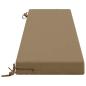Preview: 2-teilige Bankkissen SOEST 2 stk. 100 % Polyester Taupe