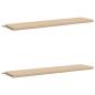 Preview: Bankkissen SOEST 2 stk. 100 % Polyester Creme 200 x 40 x 5 cm