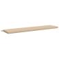 Preview: Bankkissen SOEST 2 stk. 100 % Polyester Creme 200 x 40 x 5 cm