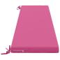 Preview: 2-teilige Bankkissen SOEST 2 stk. 100 % Polyester Rosa