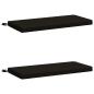Preview: 2-teilige Bankkissen SOEST 2 stk. 100 % Polyester Schwarz