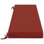 Preview: 2-teilige Bankkissen SOEST 2 stk. 100 % Polyester Rot