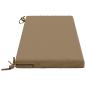 Preview: 2-teilige Bankkissen SOEST 2 stk. 100 % Polyester Taupe
