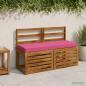 Preview: ARDEBO.de - 2-teilige Bankkissen SOEST 2 stk. 100 % Polyester Rosa